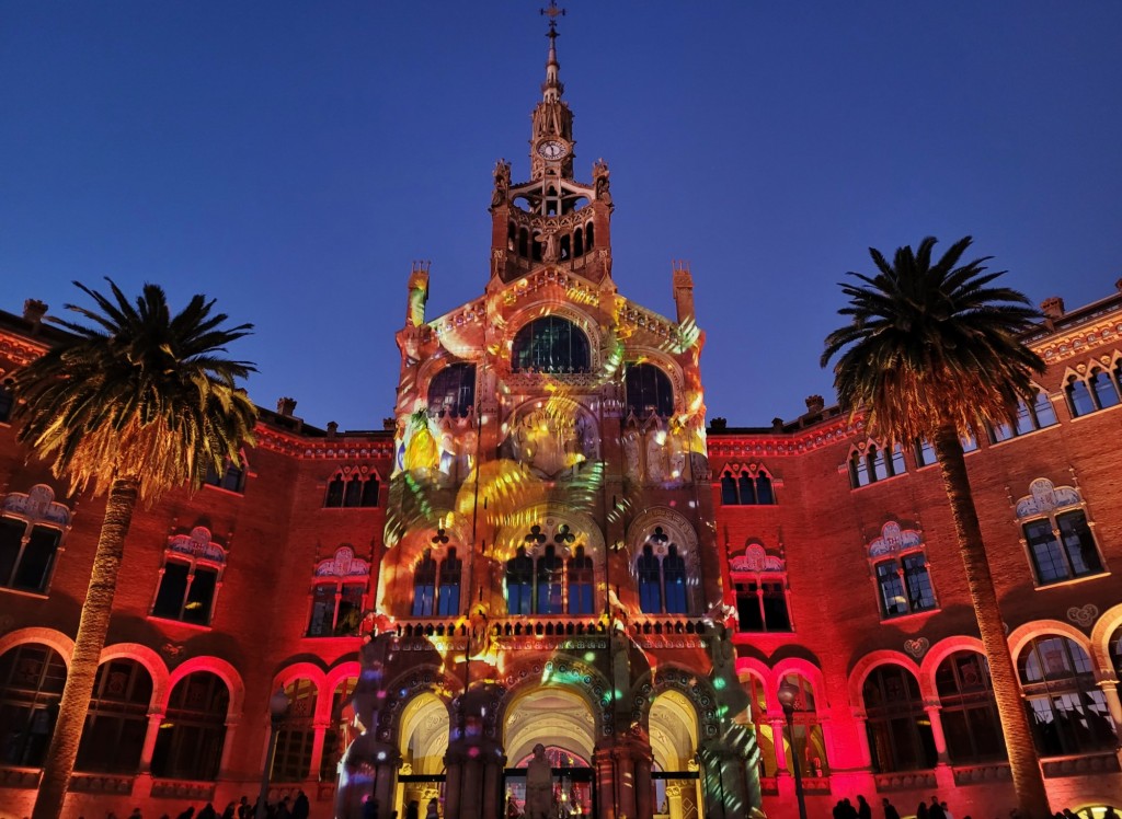 Foto: Luces en Sant Pau - Barcelona (Cataluña), España