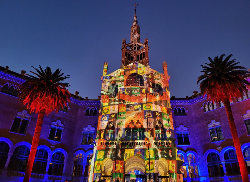 Foto: Luces en Sant Pau - Barcelona (Cataluña), España