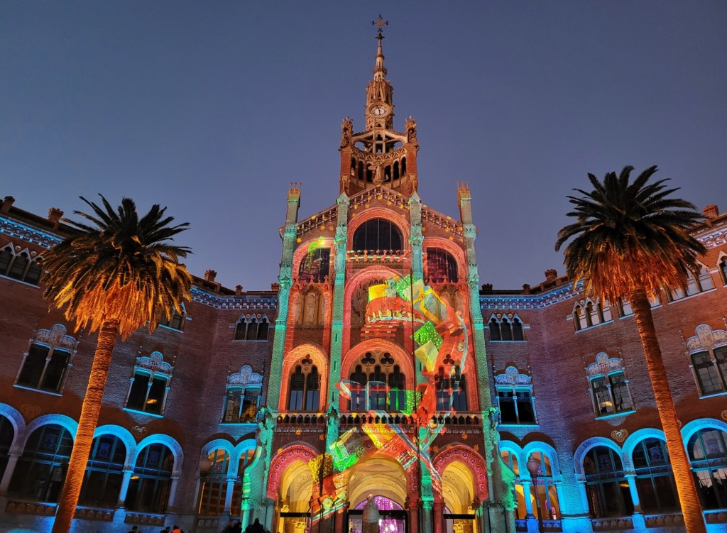 Foto: Luces en Sant Pau - Barcelona (Cataluña), España