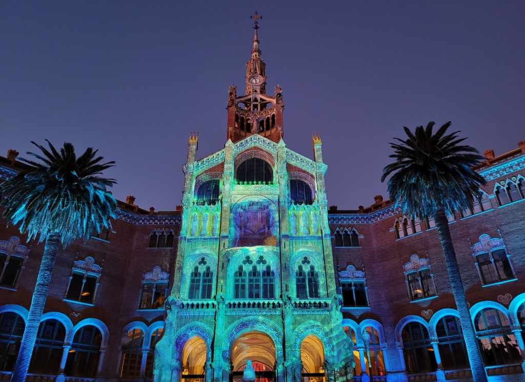 Foto: Luces en Sant Pau - Barcelona (Cataluña), España