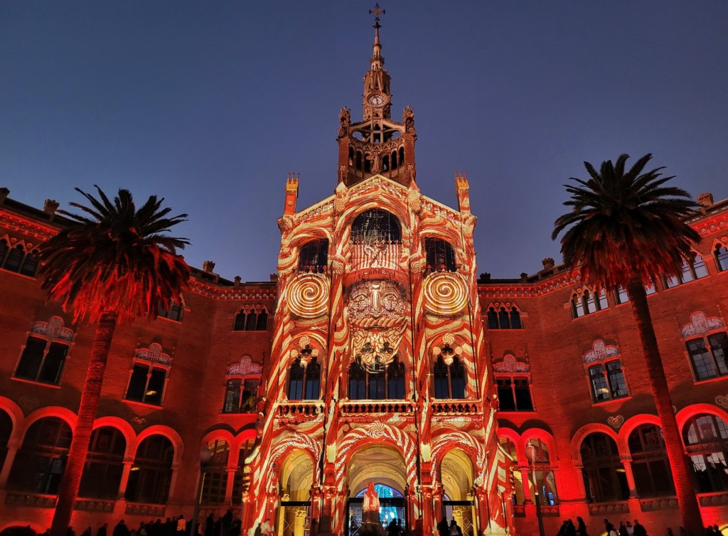 Foto: Luces en Sant Pau - Barcelona (Cataluña), España