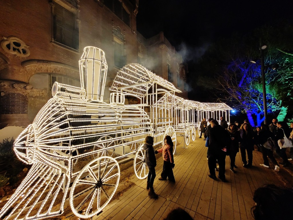 Foto: Luces en Sant Pau - Barcelona (Cataluña), España