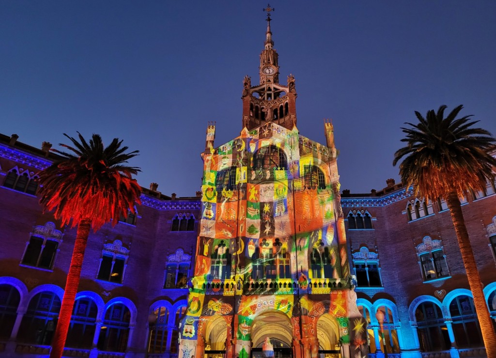 Foto: Luces en Sant Pau - Barcelona (Cataluña), España