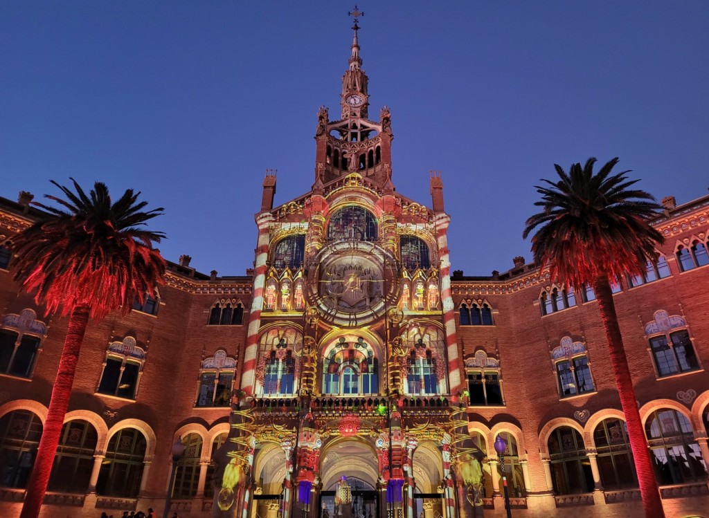 Foto: Luces en Sant Pau - Barcelona (Cataluña), España