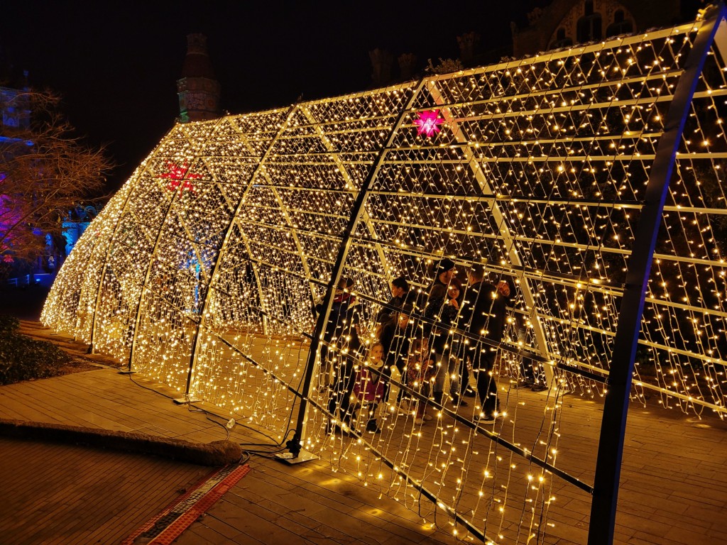 Foto: Luces en Sant Pau - Barcelona (Cataluña), España