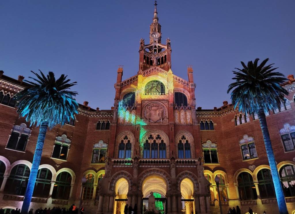 Foto: Luces en Sant Pau - Barcelona (Cataluña), España