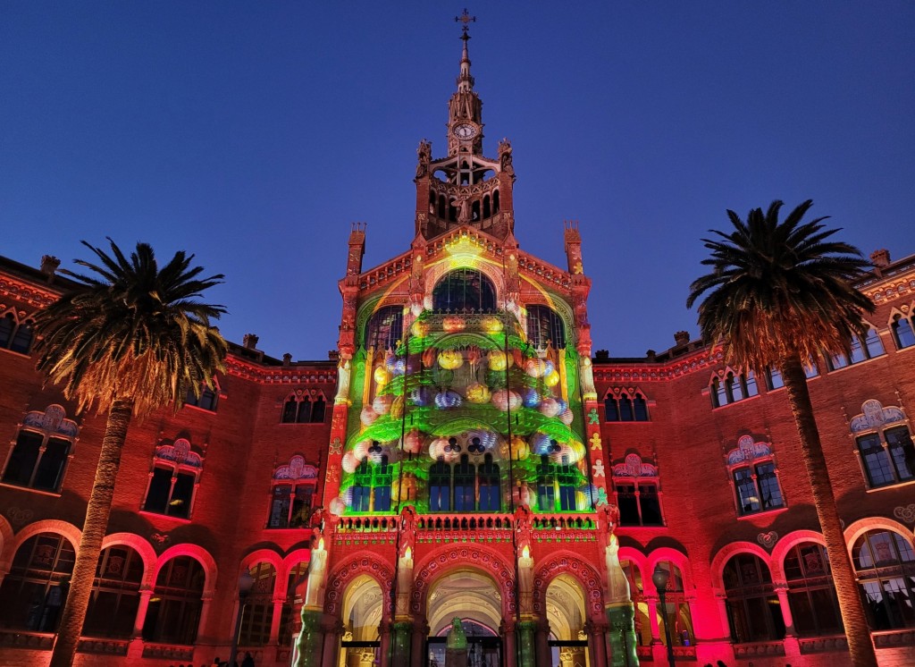 Foto: Luces en Sant Pau - Barcelona (Cataluña), España