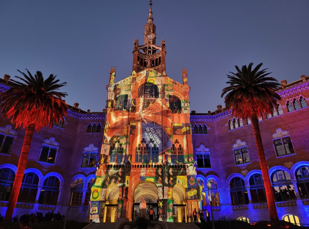 Foto: Luces en Sant Pau - Barcelona (Cataluña), España