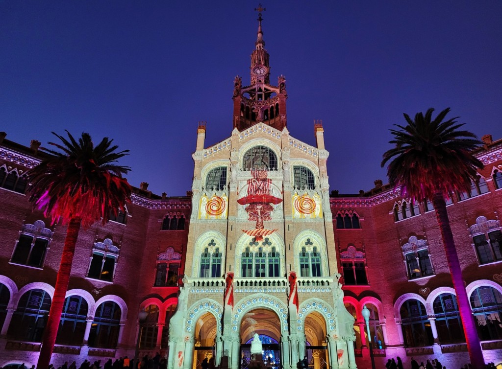 Foto: Luces en Sant Pau - Barcelona (Cataluña), España