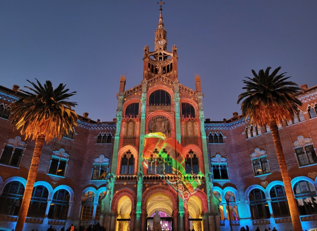 Foto: Luces en Sant Pau - Barcelona (Cataluña), España