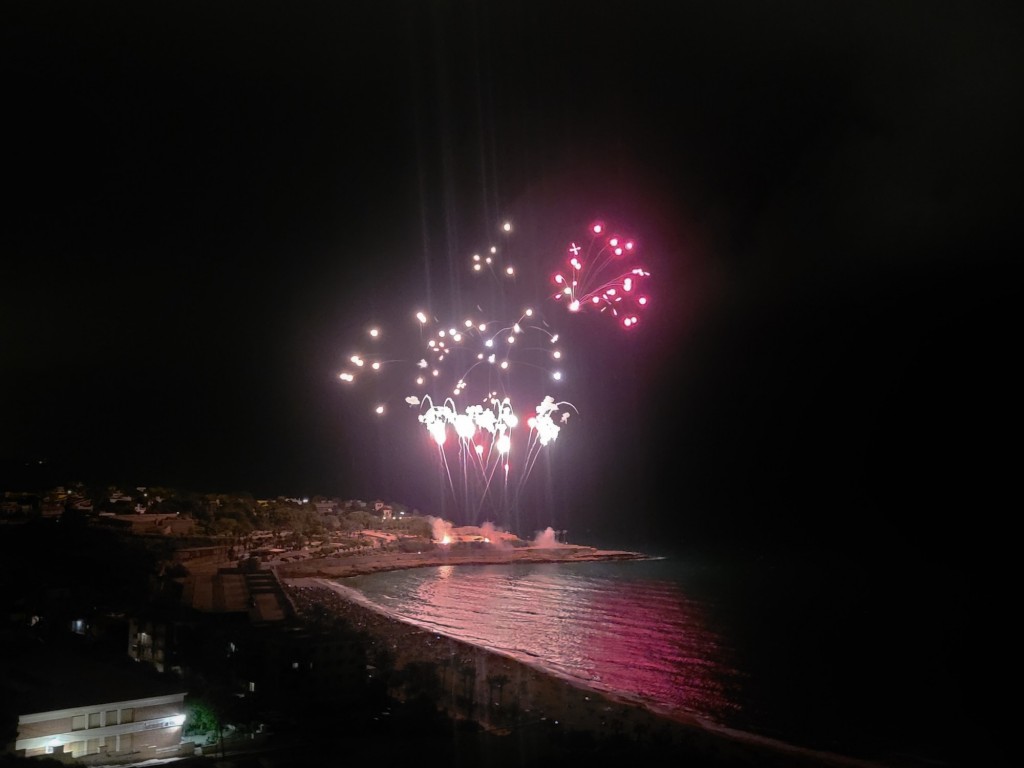 Foto: Fuegos artificiales - Tarragona (Cataluña), España