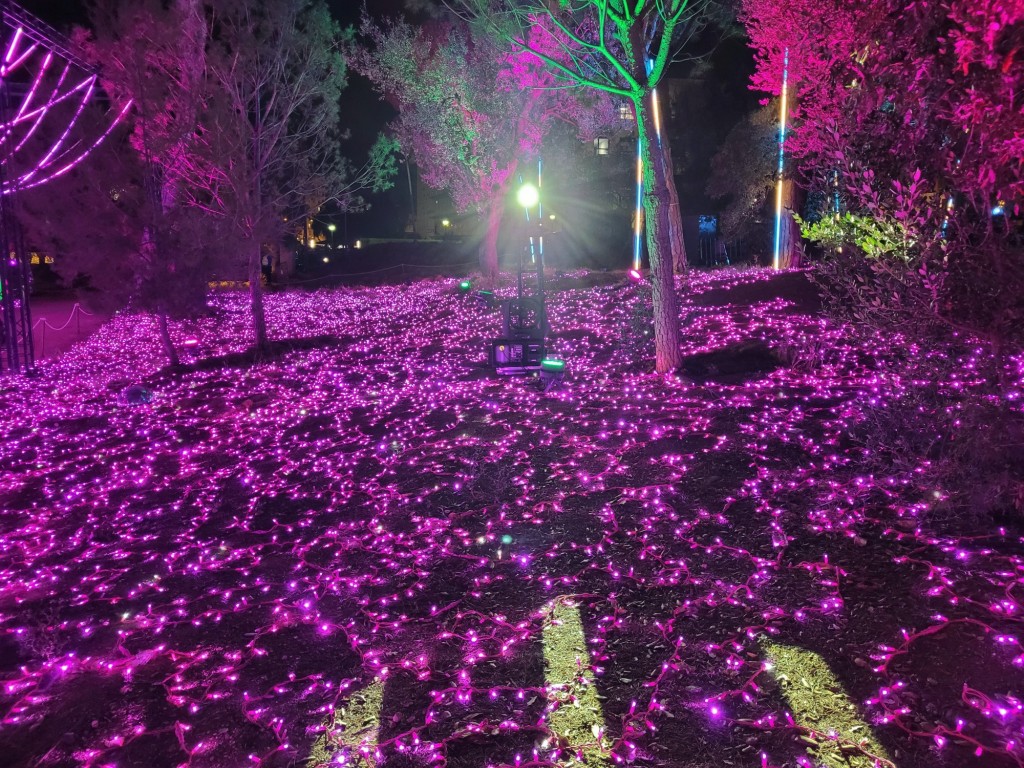 Foto: Juego de luces - Barcelona (Cataluña), España