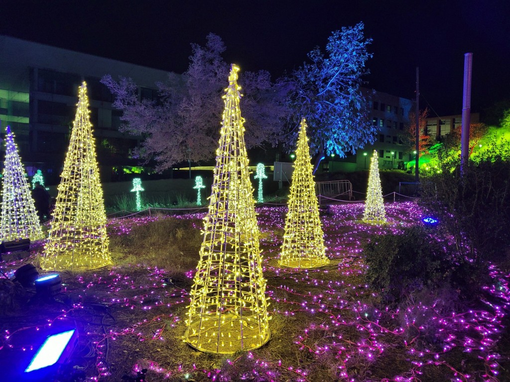 Foto: Juego de luces - Barcelona (Cataluña), España