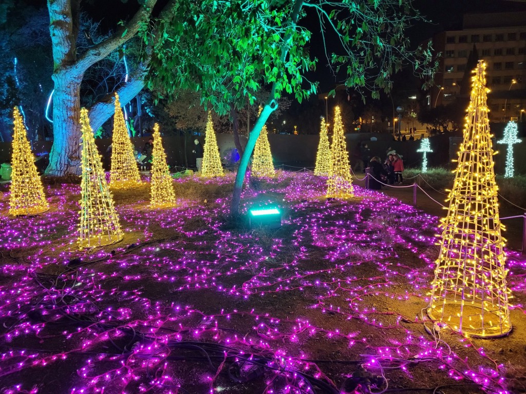 Foto: Juego de luces - Barcelona (Cataluña), España