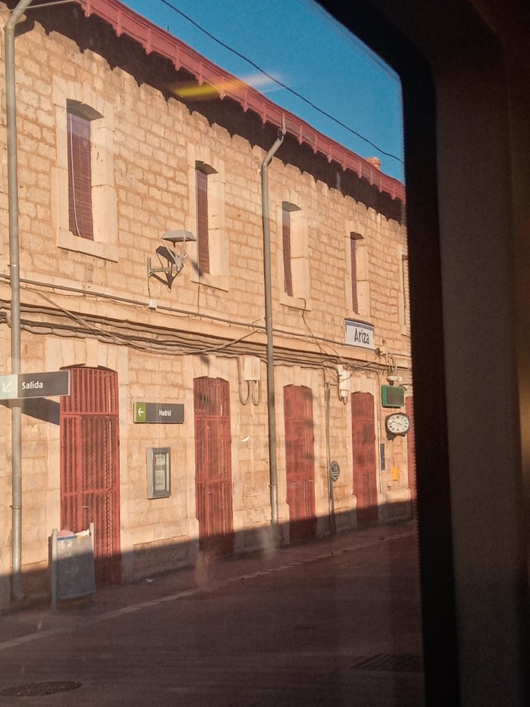 Foto: Estación de ferrocarril - Ariza (Zaragoza), España