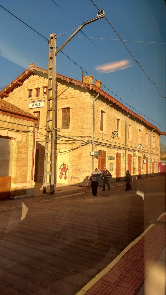 Foto: Estación de ferrocarril - Ariza (Zaragoza), España