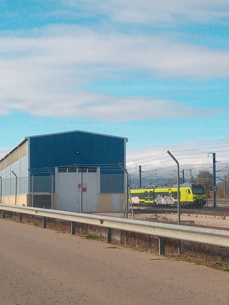 Foto: Base de mantenimiento ADIF - Calatayud (Zaragoza), España