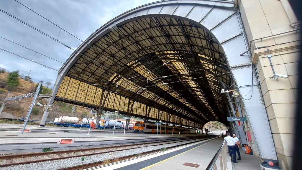 Foto: Estación internacional - Port-Bou (Girona), España