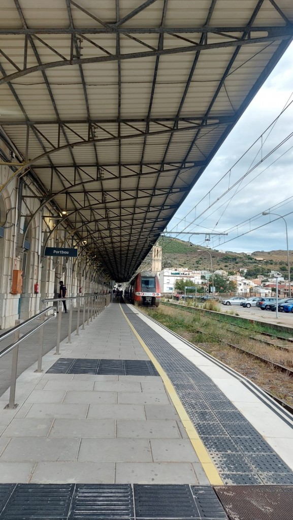 Foto: Estación internacional Lado francés - Port-Bou (Girona), España