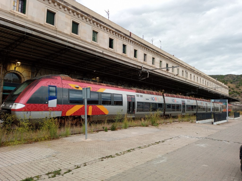 Foto: Estación internacional Lado francés - Port-Bou (Girona), España