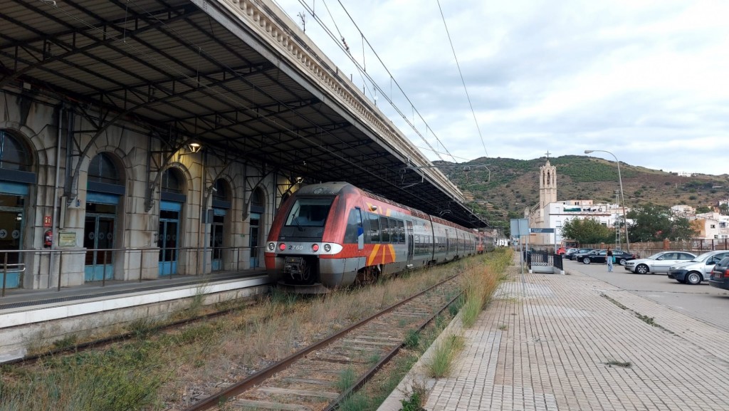 Foto: Estación internacional Lado francés - Port-Bou (Girona), España