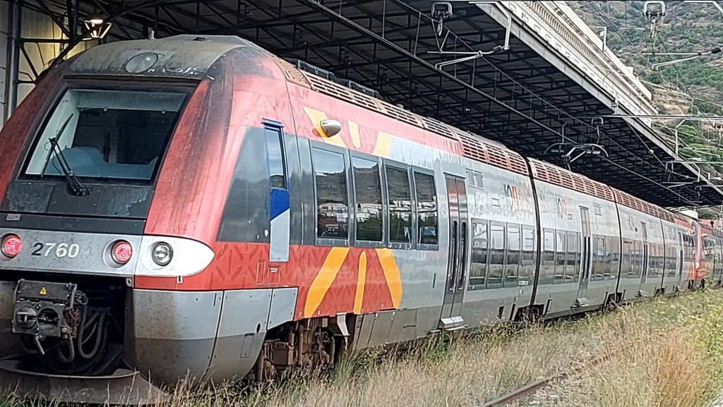 Foto: Estación internacional Lado francés - Port-Bou (Girona), España