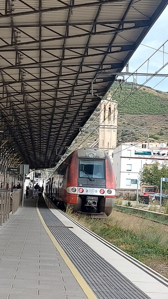 Foto: Estación internacional Lado francés - Port-Bou (Girona), España