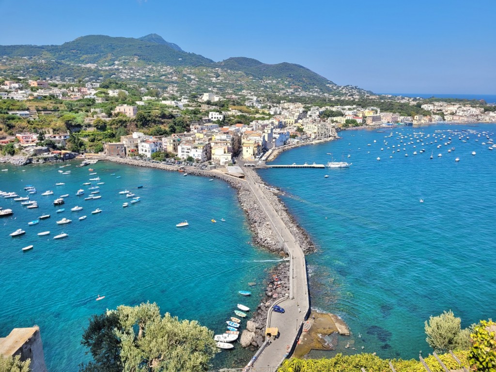 Foto: Vistas desde el castillo - Ischia (Campania), Italia