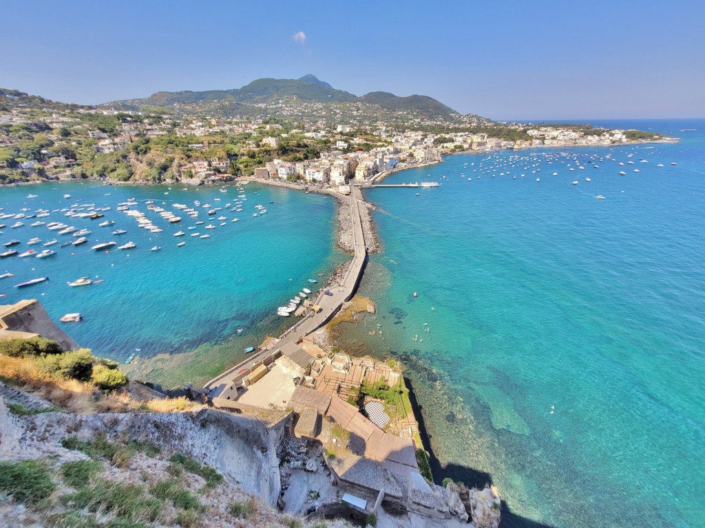 Foto: Vistas desde el castillo - Ischia (Campania), Italia