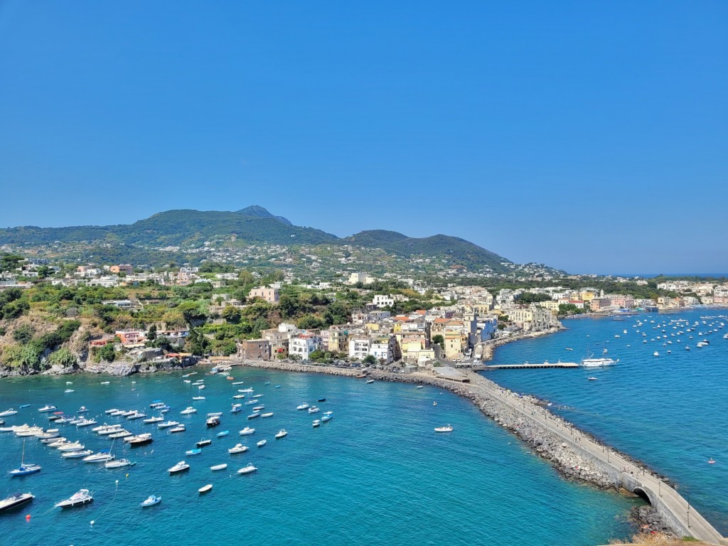 Foto: Vista desde el castillo - Ischia (Campania), Italia