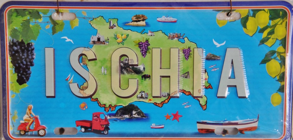 Foto: Mapa de la Isla - Ischia (Campania), Italia