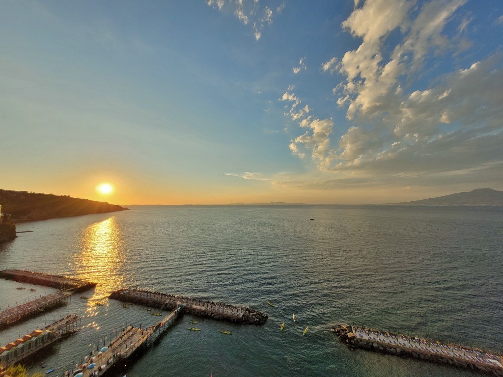 Foto: Atardecer - Sorrento (Campania), Italia