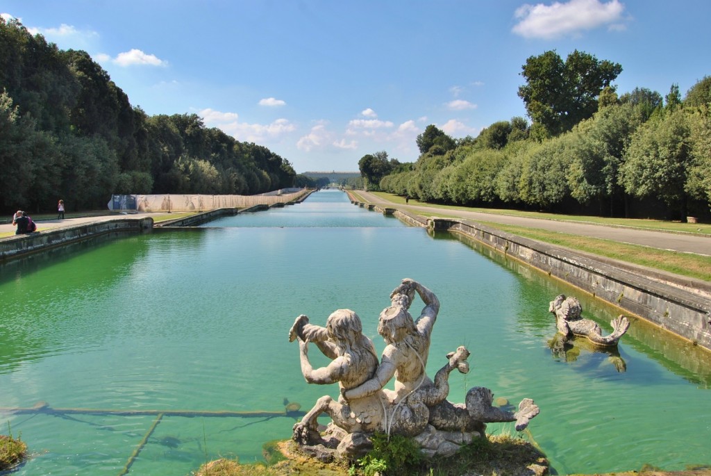 Foto: Jardines del Palacio Real - Caserta (Campania), Italia