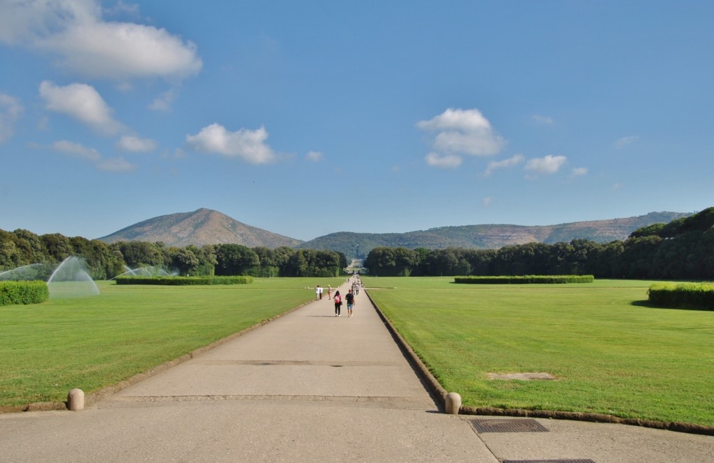 Foto: Jardines del Palacio Real - Caserta (Campania), Italia