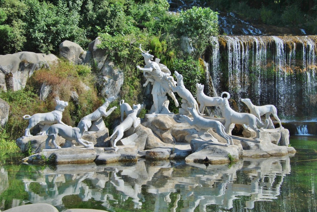 Foto: Jardines del Palacio Real - Caserta (Campania), Italia