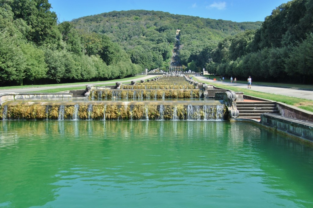 Foto: Jardines del Palacio Real - Caserta (Campania), Italia