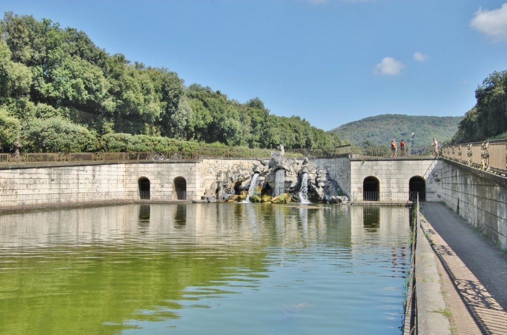 Foto: Jardines del Palacio Real - Caserta (Campania), Italia