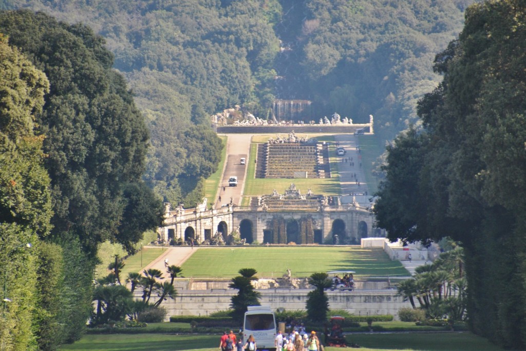 Foto: Jardines del Palacio Real - Caserta (Campania), Italia