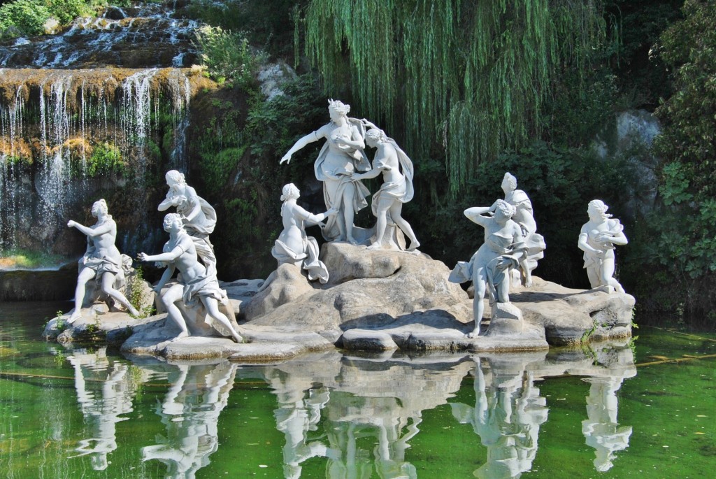 Foto: Jardines del Palacio Real - Caserta (Campania), Italia