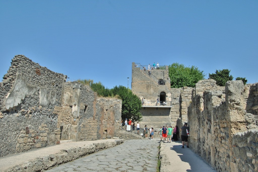 Foto: Vista de la ciudad - Pompeya (Campania), Italia