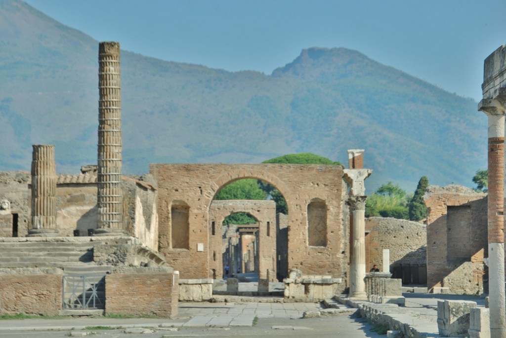 Foto: Vista de la ciudad - Pompeya (Campania), Italia