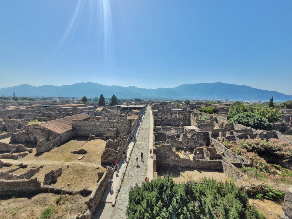 Foto: Vista de la ciudad - Pompeya (Campania), Italia