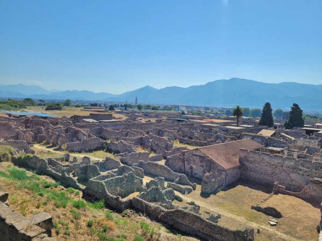 Foto: Vista de la ciudad - Pompeya (Campania), Italia