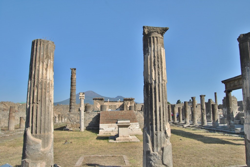 Foto: Vista de la ciudad - Pompeya (Campania), Italia