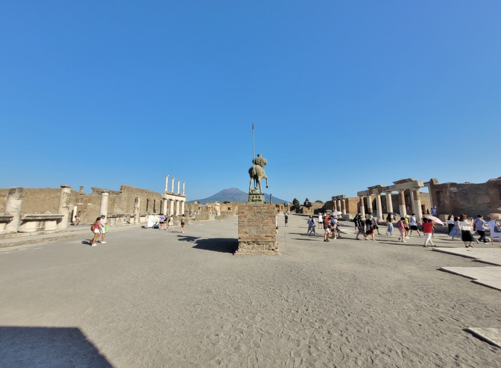 Foto: Vista de la ciudad - Pompeya (Campania), Italia