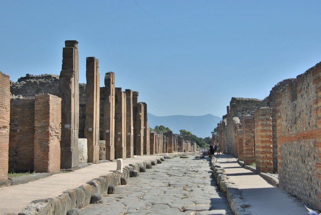 Foto: Vista de la ciudad - Pompeya (Campania), Italia