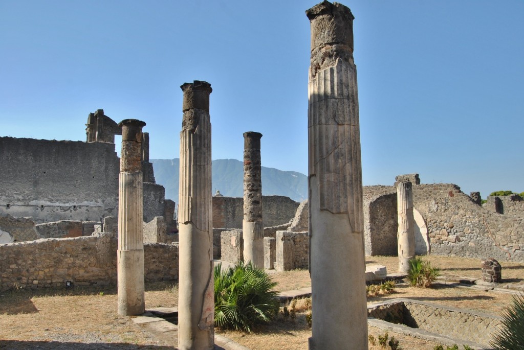 Foto: Vista de la ciudad - Pompeya (Campania), Italia