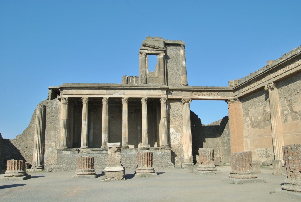 Foto: Vista de la ciudad - Pompeya (Campania), Italia