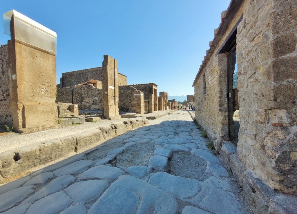 Foto: Vista de la ciudad - Pompeya (Campania), Italia