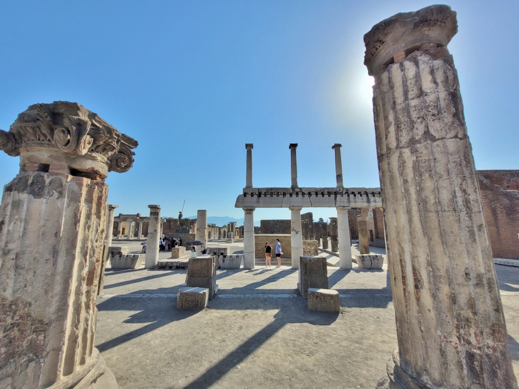 Foto: Vista de la ciudad - Pompeya (Campania), Italia